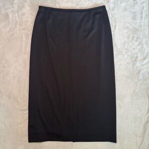 Preston & York Black Pencil Skirt, Simple Workwear Office Skirts
